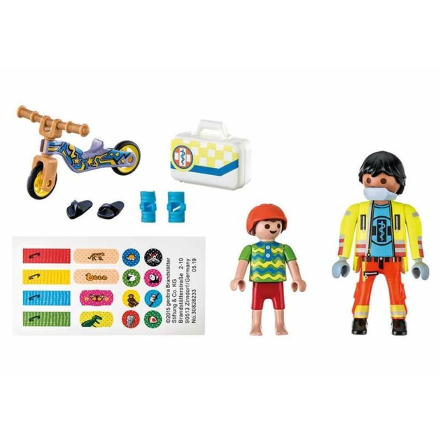 Playset Playmobil City Life – Paramedic with Patient 71245 15 Dalys