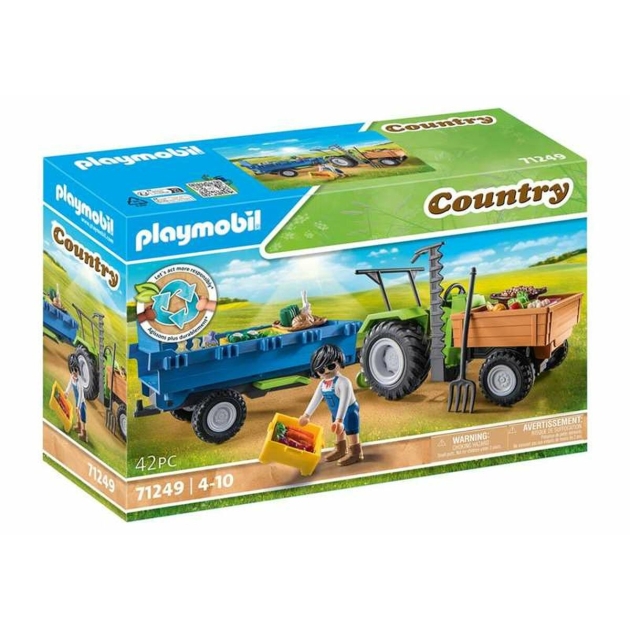 Playset Playmobil Country Tractor 42 Dalys