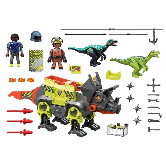 Playset Playmobil Dino Rise Robo Dino Combat Machine 70928