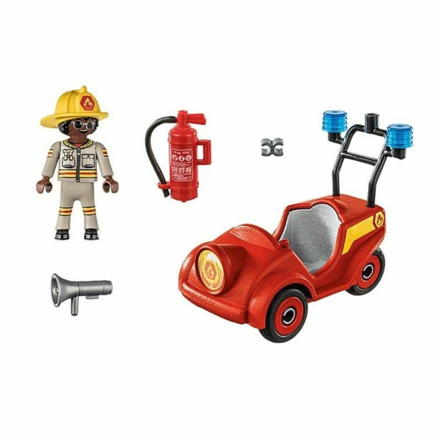 Playset Playmobil Duck on Call 70828 Automobilis Gaisrininkas Mini (23 pcs)