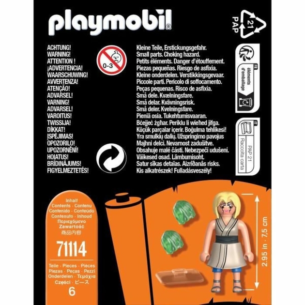 Playset Playmobil Natuto Shippuden: Tsunade 71114 6 Dalys