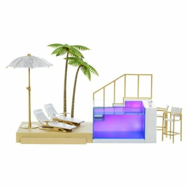 Playset Rainbow High Color Change Pool  Beach Club Playset