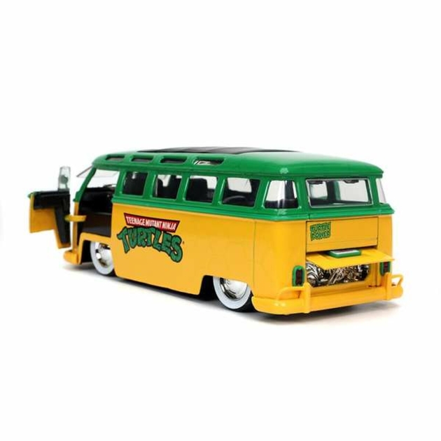 Playset Teenage Mutant Ninja Turtles Leonardo 1962 Volkswagen Bus 2 Dalys