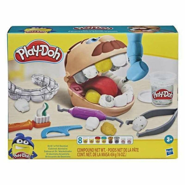 Priedai Hasbro Drill 'n Fill Dentist + 3 metų Spalvotas Popierius Plastmasinis