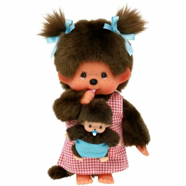 Pūkuotas žaislas Bandai Monchhichi Maman  Baby plush 20 cm