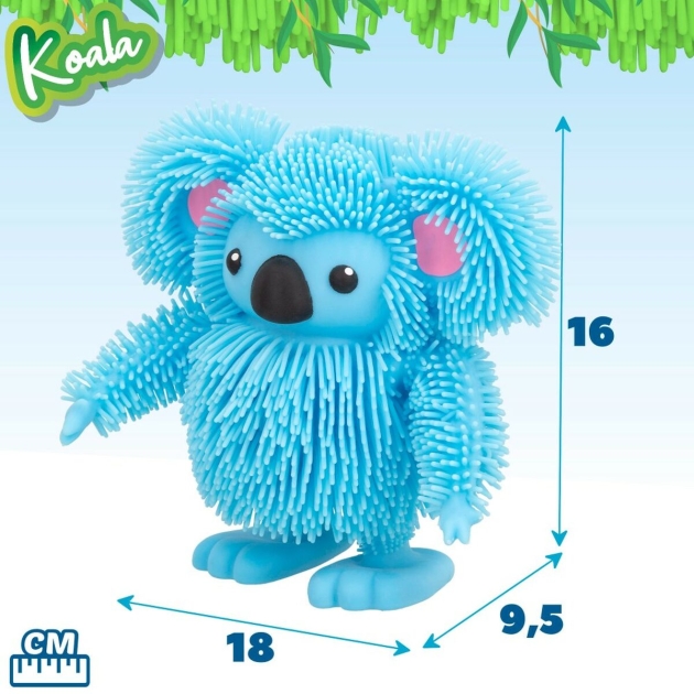 Pūkuotas žaislas Eolo Jiggly Pets Koala 18 x 16 x 9,5 cm (4 vnt.)