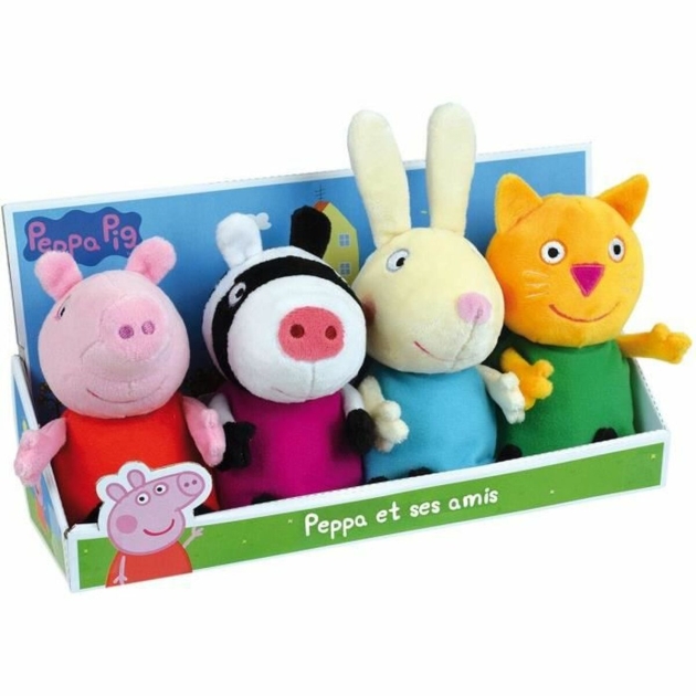 Pūkuotas žaislas Jemini Peppa Pig Rinkinys 4 vnt.