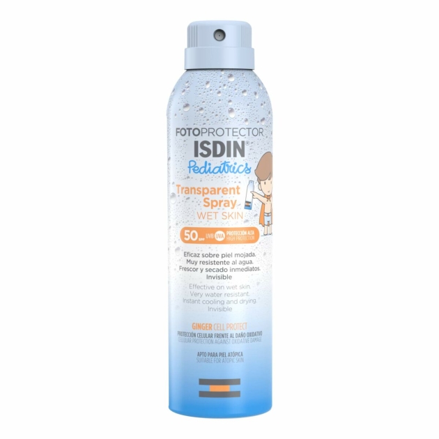 Purškiamas kremas nuo saulės vaikams Isdin Pediatrics Spf 50 250 ml