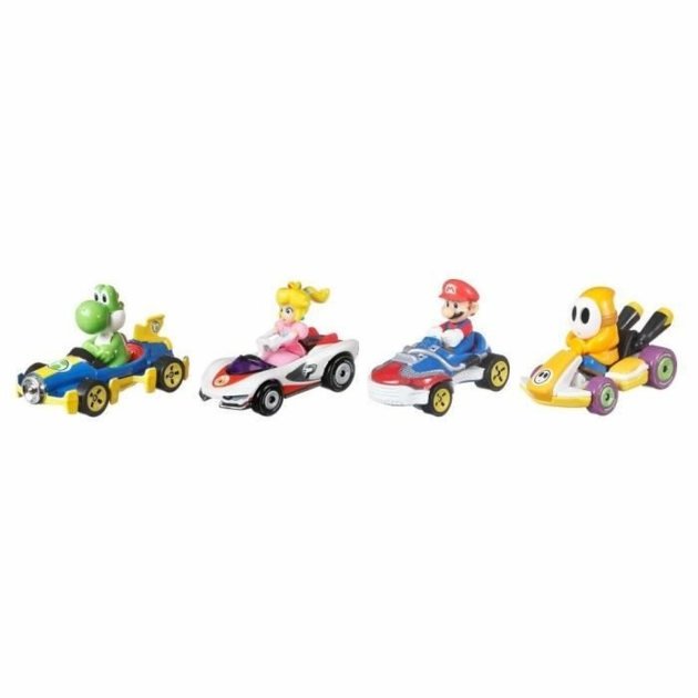 Rašiklis/ tušinukas Hot Wheels Mario Kart 8 cm 4 Dalys