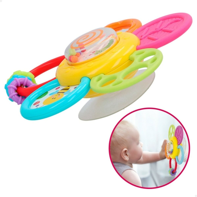 Rattle set Winfun 4 Dalys 16 x 16 x 4,5 cm (6 vnt.)