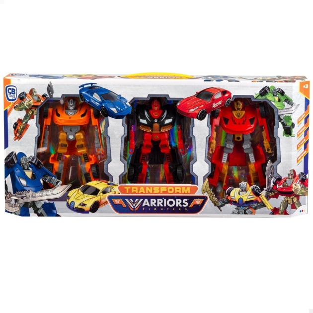 Robotas Colorbaby Transform Warriors 9 x 14,5 x 4,5 cm Automobilis