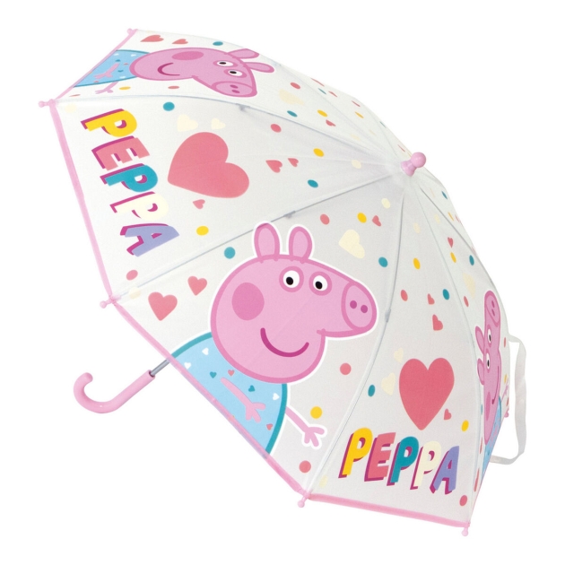 Skėtis Peppa Pig Having fun Šviesiai rožinis (Ø 80 cm)