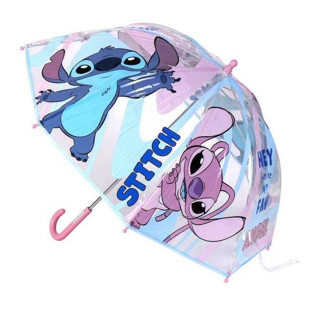 Skėtis Stitch Rožinė Ø 71 cm Mėlyna