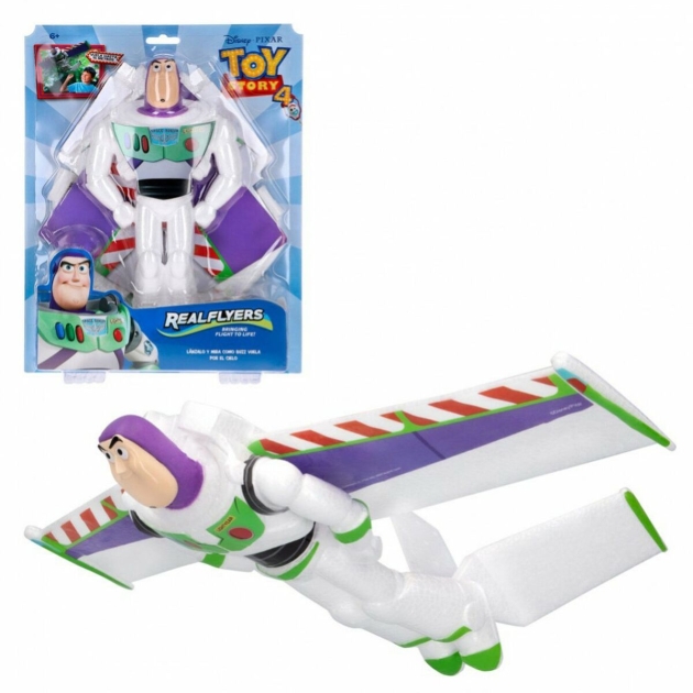 Skraidantis žaislas Toy Story Buzz Lightyear Real Flyer 44 x 27 x 13 cm (4 vnt.)