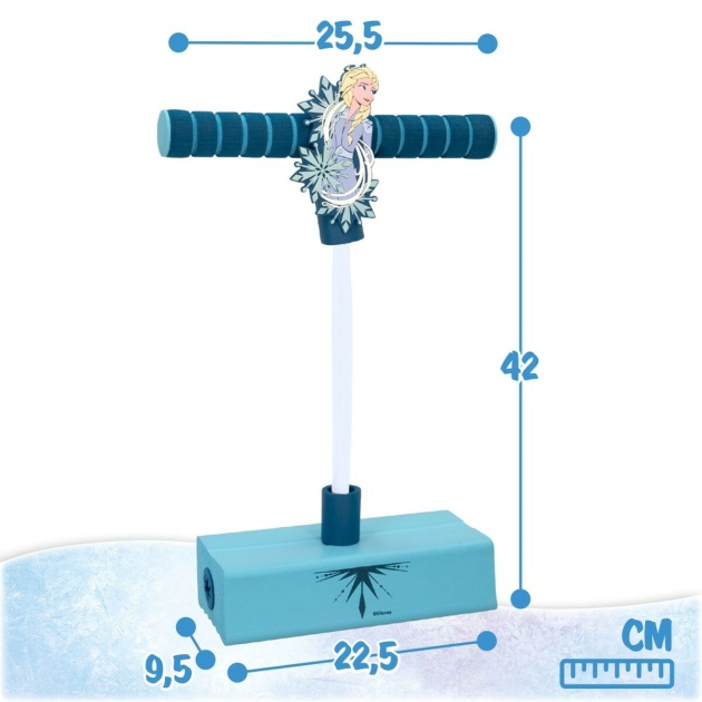 Šokdyklė Frozen 3D Mėlyna Vaikiškas (4 vnt.)