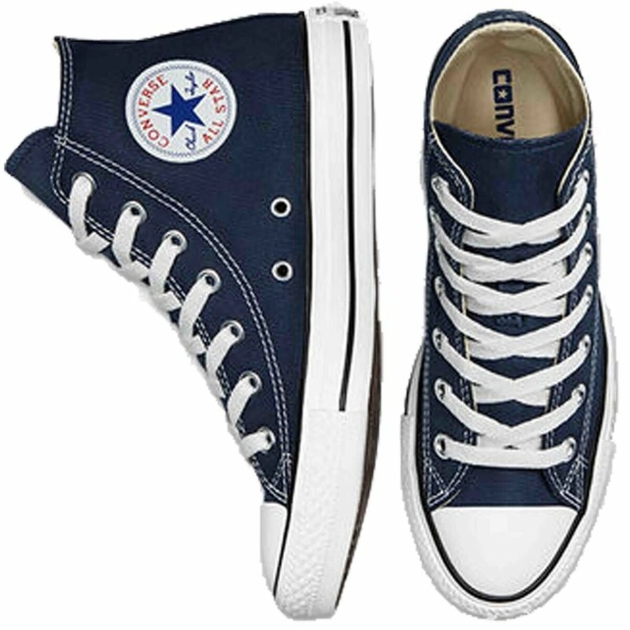 32 pritūpimai Converse Chuck Taylor All Star High Top Tamsiai mėlyna