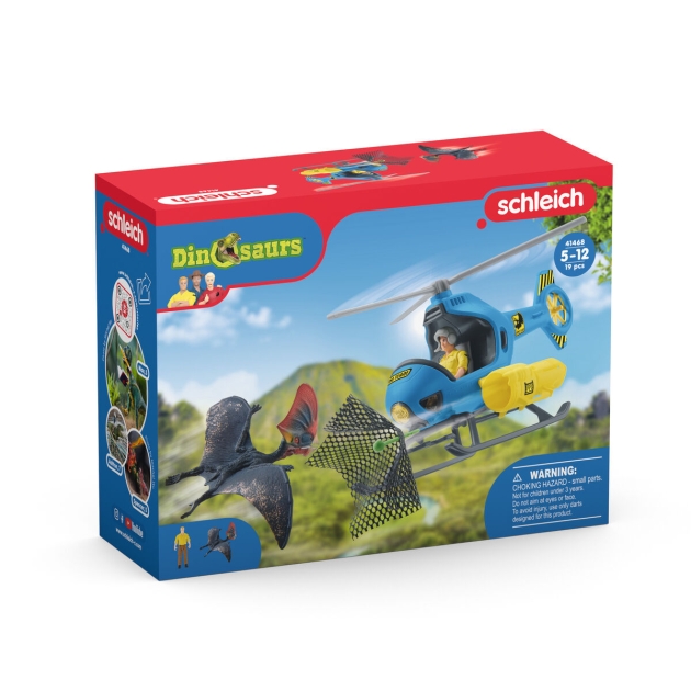 Sraigtasparnis Schleich Dinosaurs + 5 metų 19 Dalys