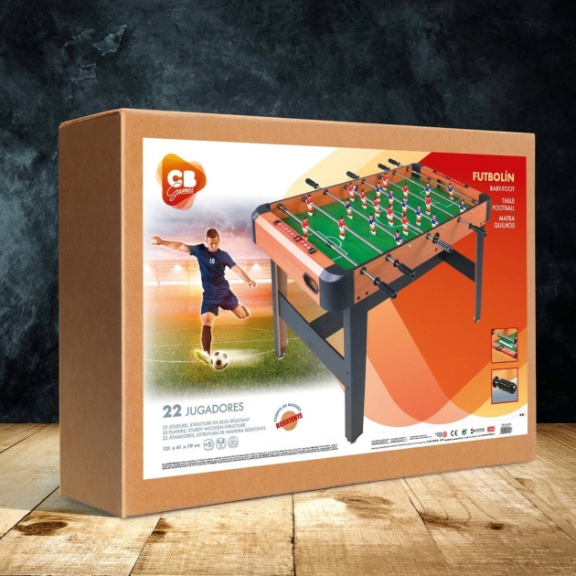 Stalo futbolas Colorbaby 121 x 79 x 61 cm