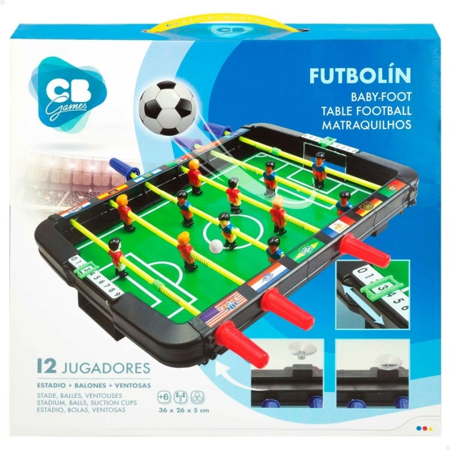 Stalo futbolas Colorbaby 36 x 5 x 26 cm (6 vnt.)