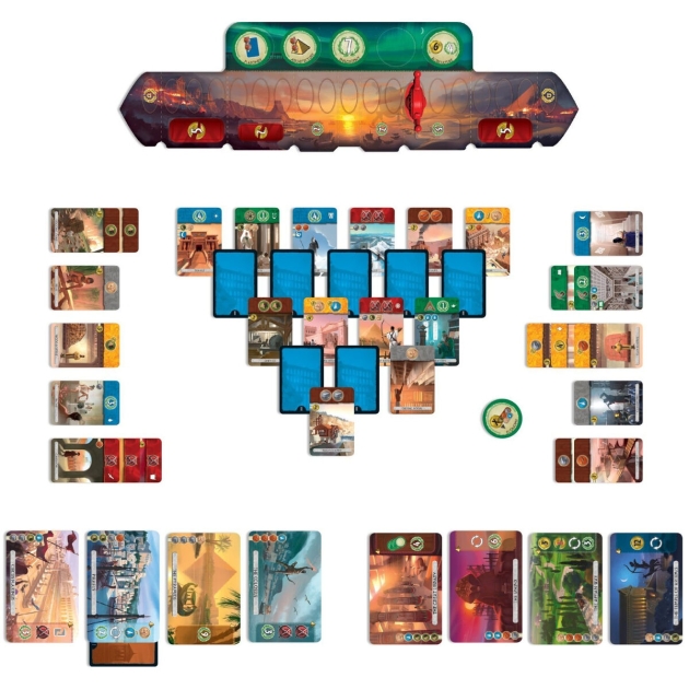 Stalo žaidimas Asmodee 7Wonders Duel (FR)