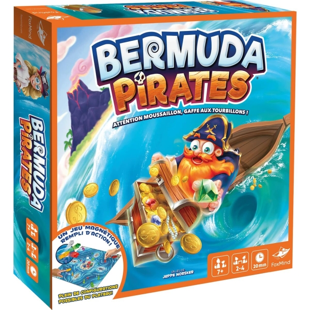 Stalo žaidimas Asmodee Bermuda Pirates (FR)