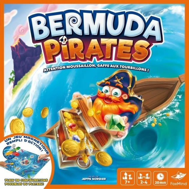 Stalo žaidimas Asmodee Bermuda Pirates (FR)