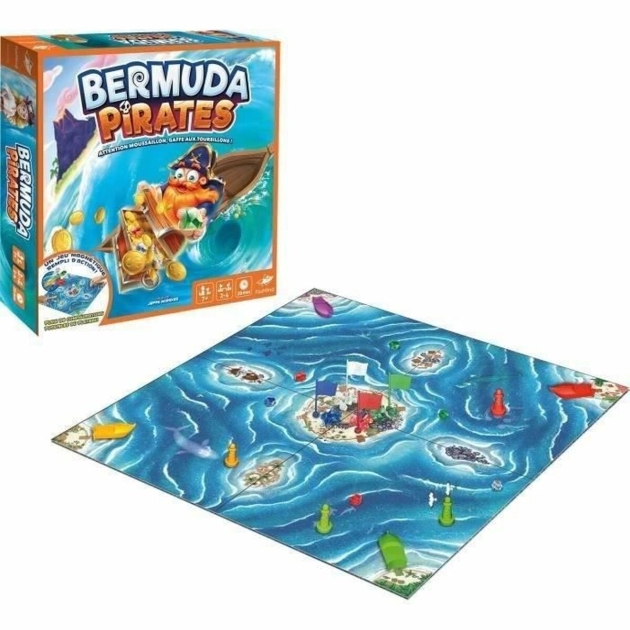 Stalo žaidimas Asmodee Bermuda Pirates (FR)