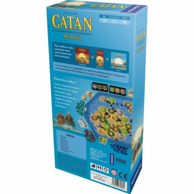 Stalo žaidimas Asmodee Catan Extension Marins