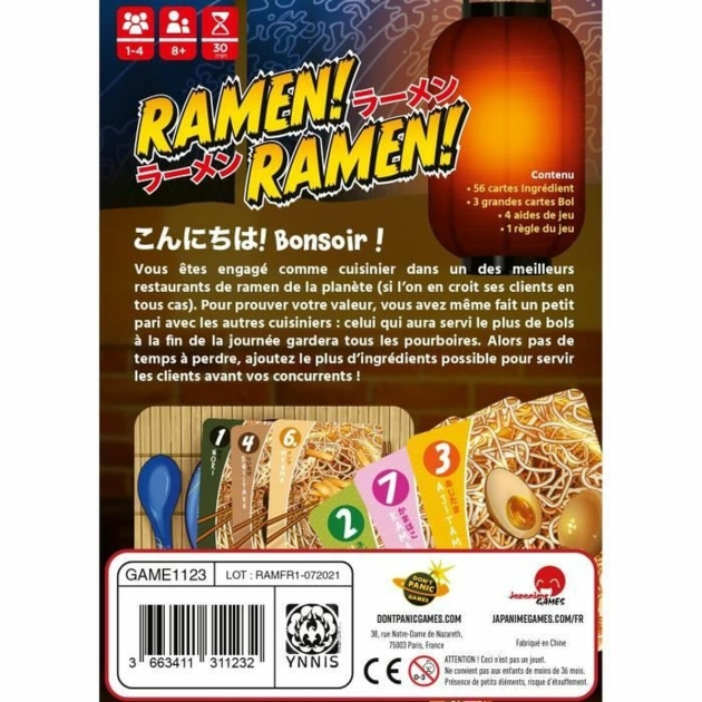 Stalo žaidimas Asmodee Ramen! Ramen! (FR)