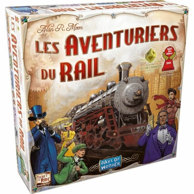 Stalo žaidimas Asmodee The Adventurers of Rail USA (FR)