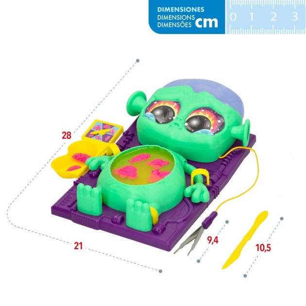 Stalo žaidimas Colorbaby Slime (6 vnt.)