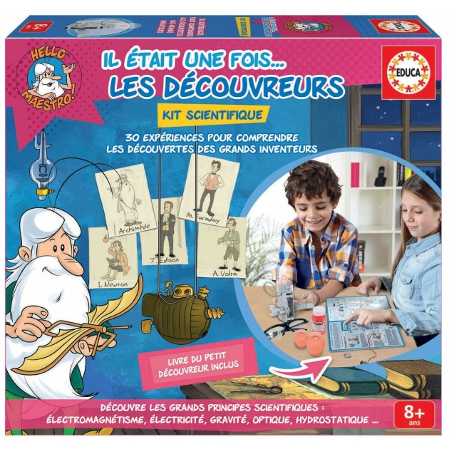 Stalo žaidimas Educa kit experiences once upon a time … the discovere (FR)