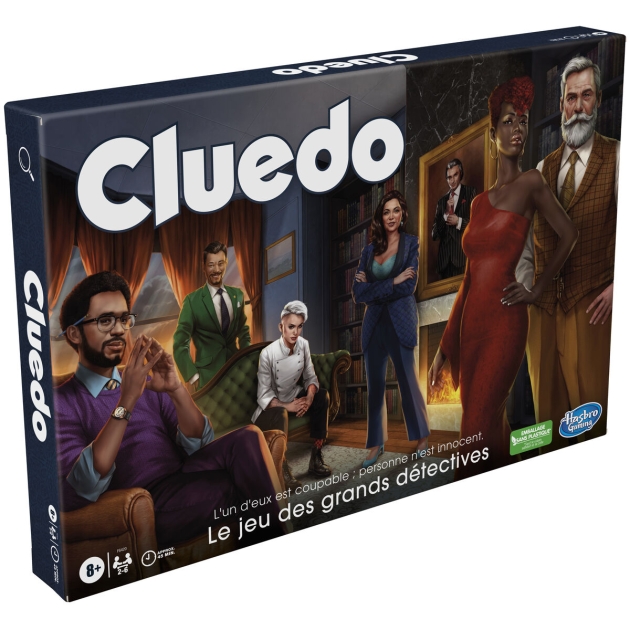 Stalo žaidimas Hasbro Cluedo (FR) Spalvotas