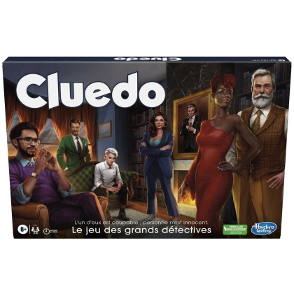 Stalo žaidimas Hasbro Cluedo (FR) Spalvotas