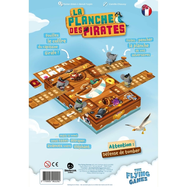 Stalo žaidimas Le planche des pirates