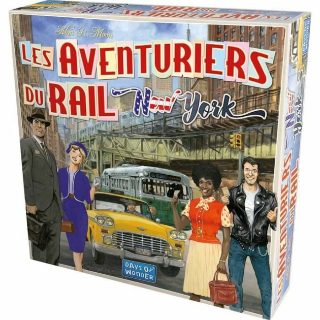 Stalo žaidimas Les Aventuriers du Rail – New York (FR)