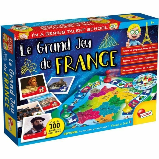 Stalo žaidimas Lisciani Giochi Le Grand Jeu de France (FR)