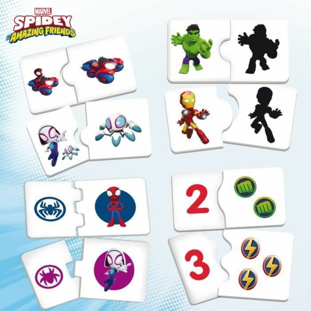 Stalo žaidimas Lisciani Giochi Spidey Super desk (Inglés, Alemán)