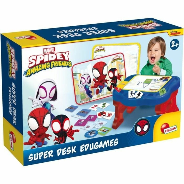 Stalo žaidimas Lisciani Giochi Spidey Super desk (Inglés, Alemán)