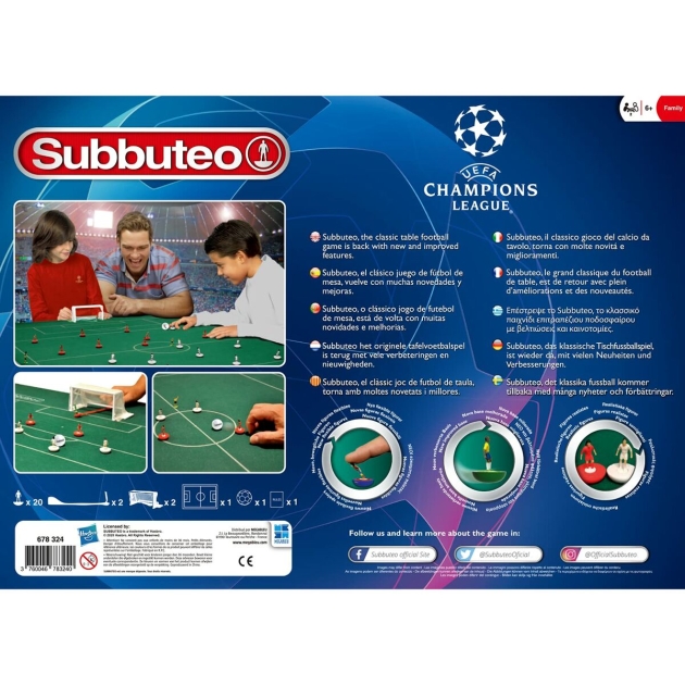 Stalo žaidimas Megableu Subbuteo – Champions League Edition