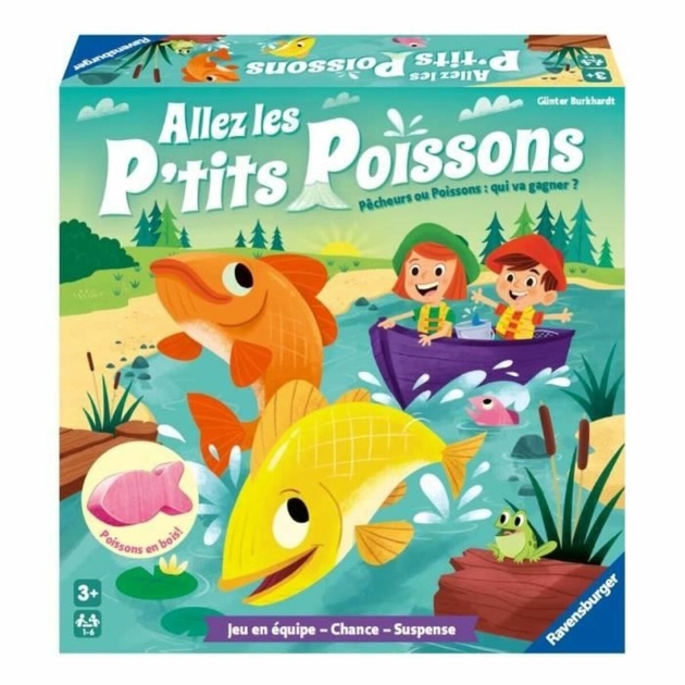 Stalo žaidimas Ravensburger Allez les P’tits Poissons (FR)