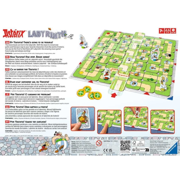 Stalo žaidimas Ravensburger Labyrinth Asterix (FR)