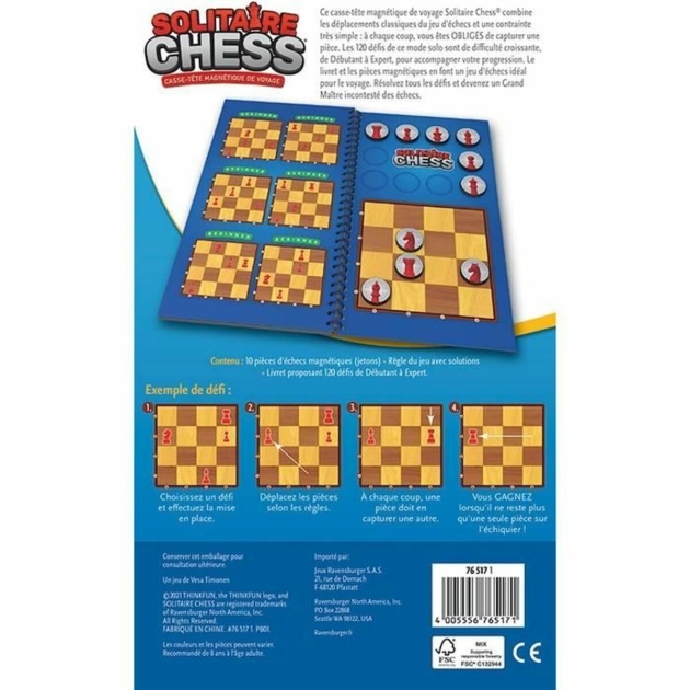 Stalo žaidimas Ravensburger Solitaire Chess (FR)