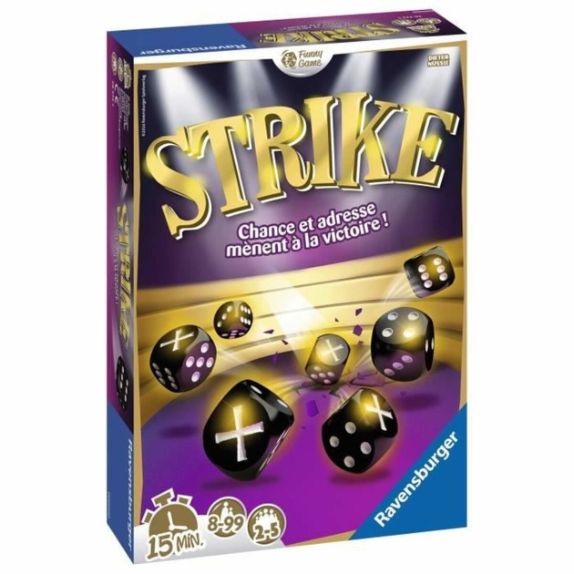 Stalo žaidimas Ravensburger Strike Board Game (FR) (1 Dalys)