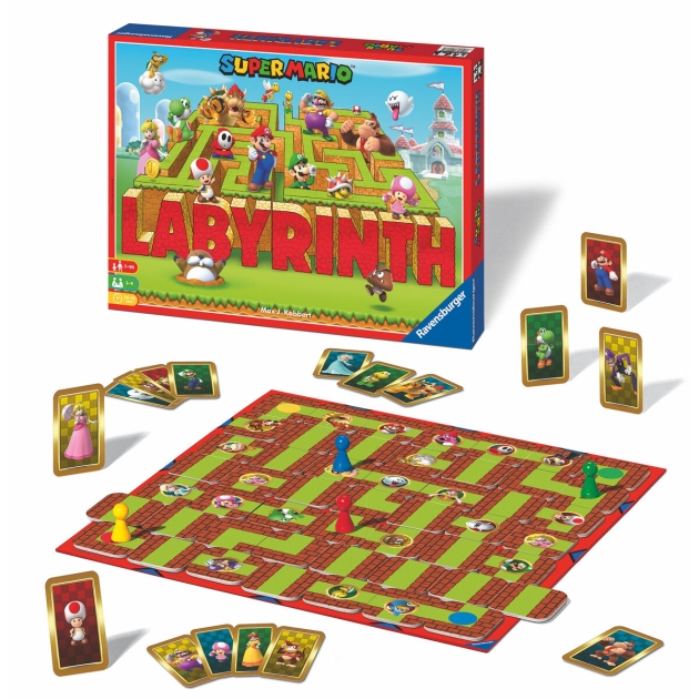 Stalo žaidimas Ravensburger Super Mario ™ Labyrinth