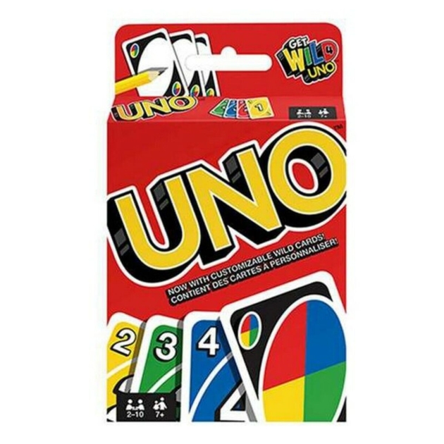 Stalo žaidimas Uno Mattel UNO Cartas (24 Dalys)