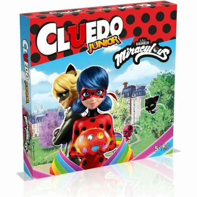 Stalo žaidimas Winning Moves CLUEDO JUNIOR MIRACULOUS (FR)