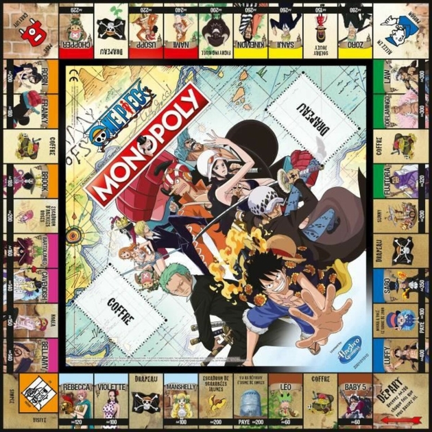 Stalo žaidimas Winning Moves Monopoly One Piece (FR) (Prancūzų)