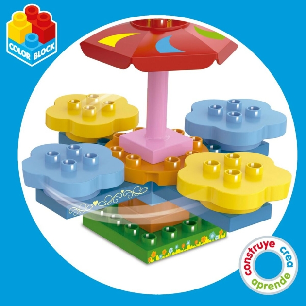 Statybos rinkinys Colorbaby Playground 50 Dalys (2 vnt.)