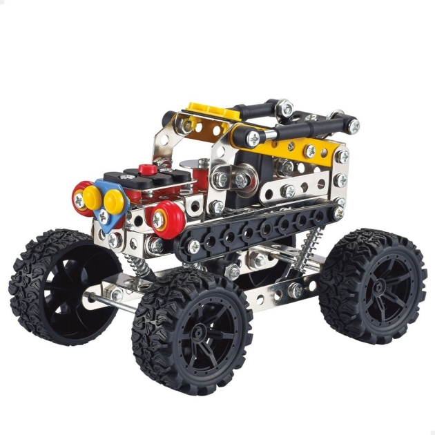 Statybos rinkinys Colorbaby Smart Theory Mecano Monster Car Automobilis 201 Dalys (6 vnt.)